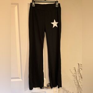 Shein Black Star Bottoms Size Medium